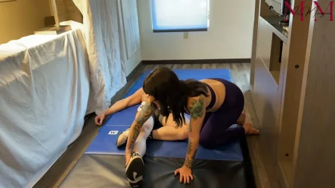 Dominant Mia Hope Wrestling Toy Play